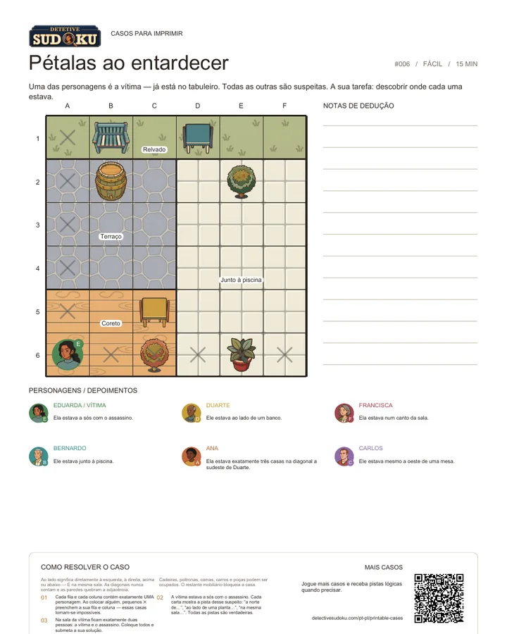 Pré-visualização: Pétalas ao entardecer