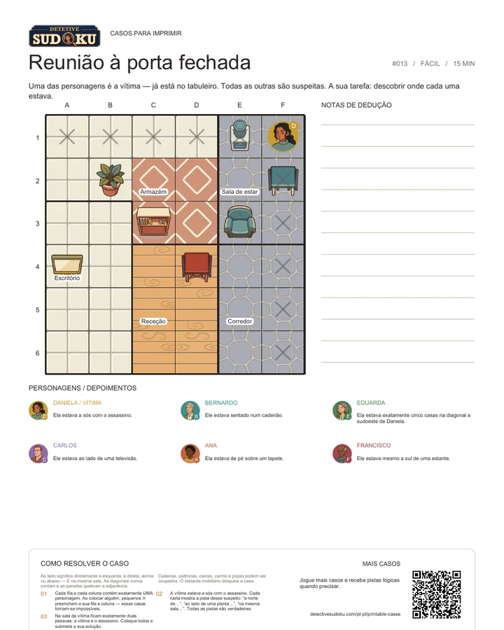 Pré-visualização: Reunião à porta fechada