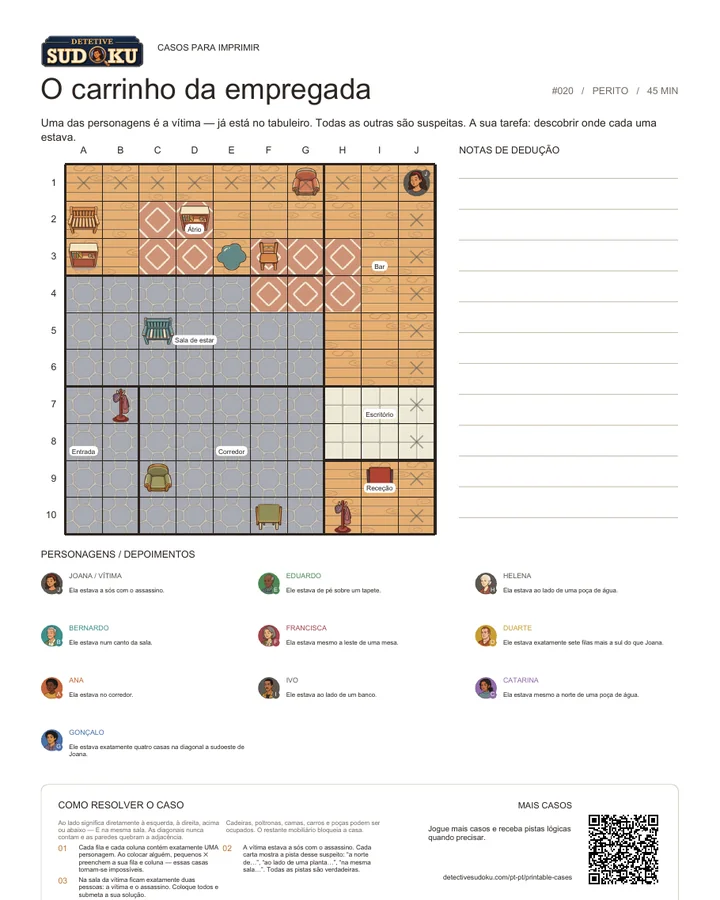 Pré-visualização: O carrinho da empregada